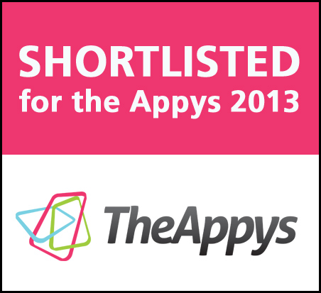 WheresGay nomination at the 2013 Appys awards